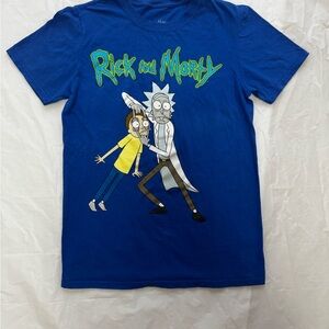 Ripple Junction Rick and Morty Kids Tee in Blue